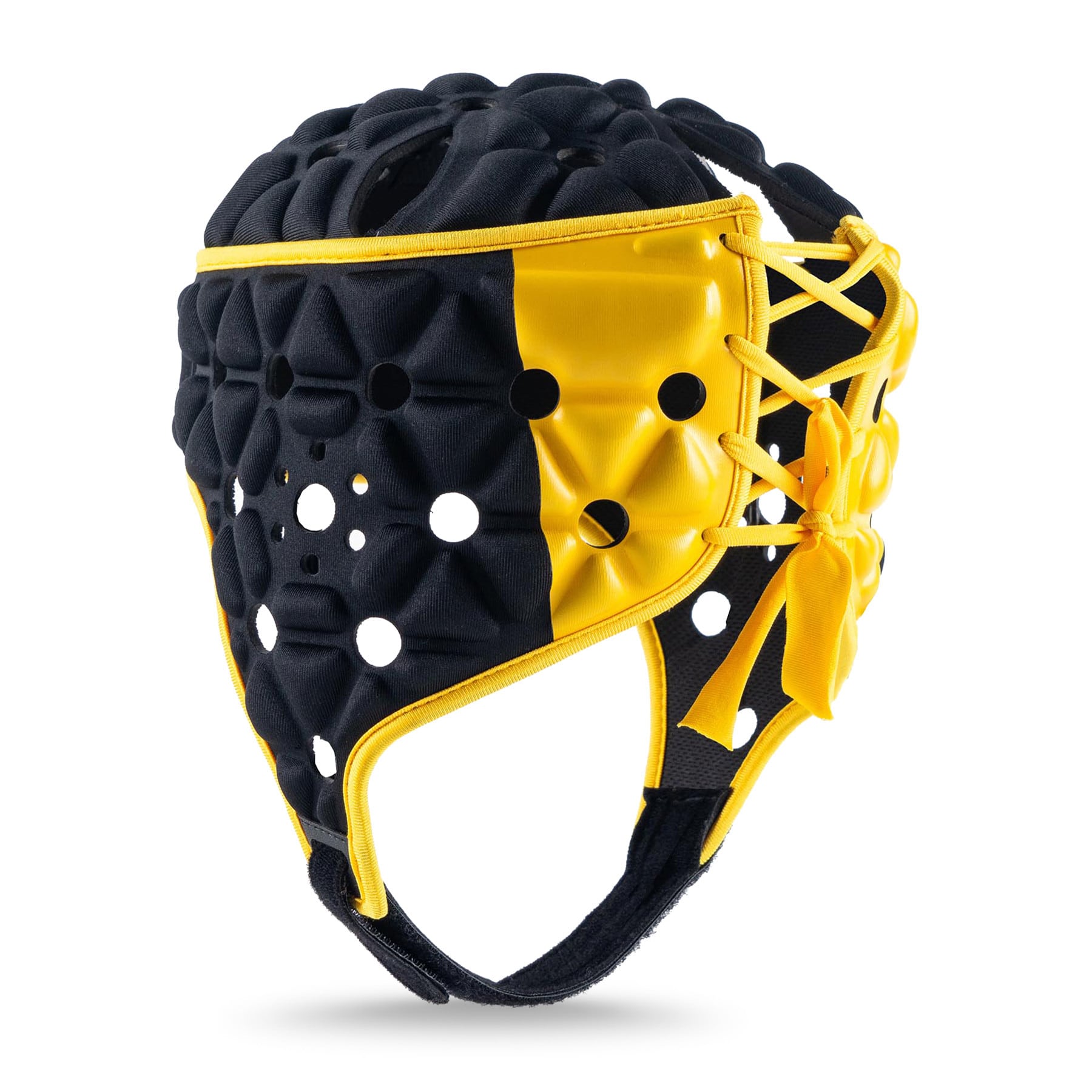 Gilbert Air Headguard - Black/Yellow - Image 3