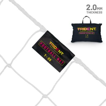 Trident T-20 Football Net (White)