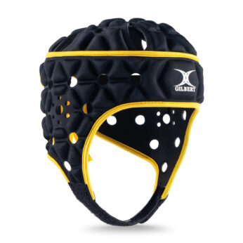 Gilbert Air Headguard – Black/Yellow