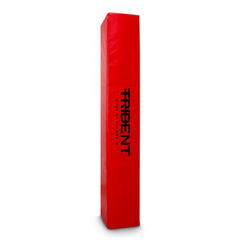 Trident Rugby Post Protectors – 10″ x 10″ (Set of 4) – Red