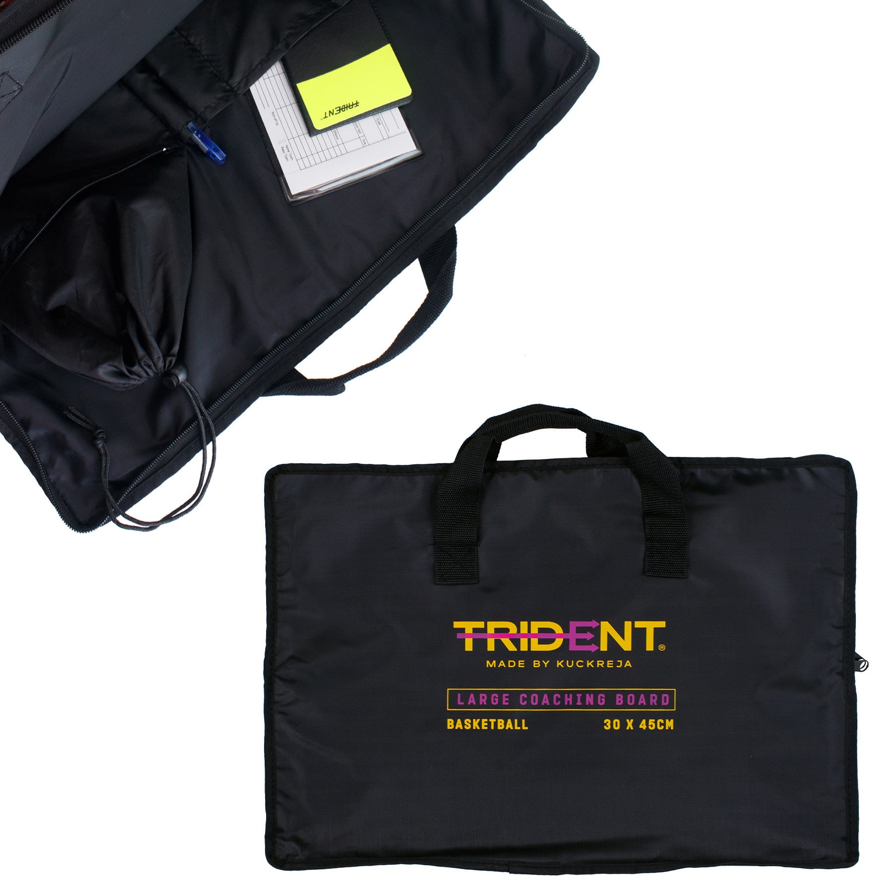 Trident Large Magnetic Coaching Board - Basketball (30 x 45cm) - Image 3