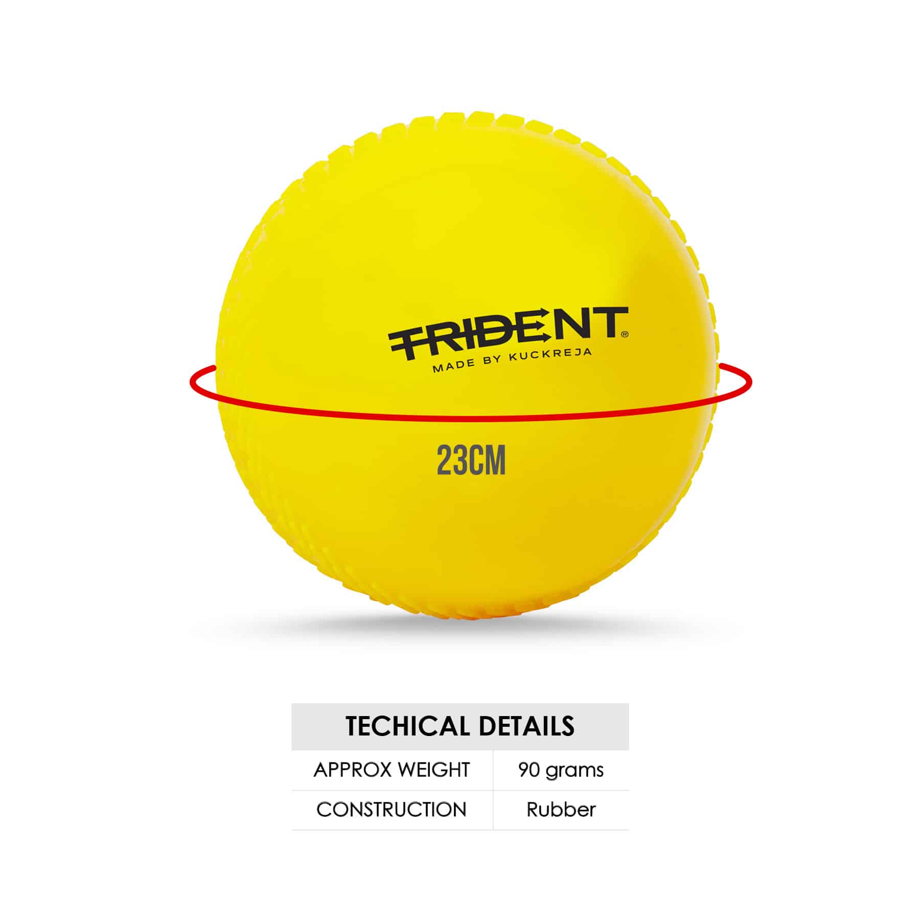 Trident Adiwira Cricket Ball - Image 2