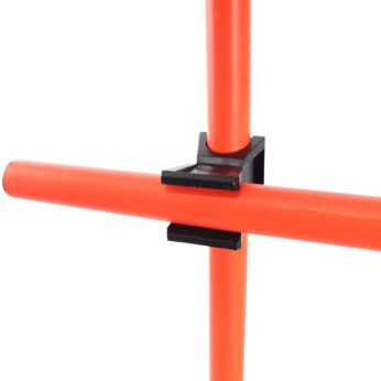 Trident Crossbar Pole Clips – 25mm (Set of 4)