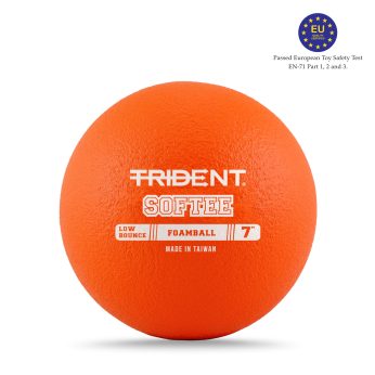 Trident Softee Low Bounce Foam Ball – Orange (7″)