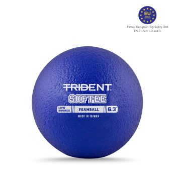 Trident Softee Low Bounce Foam Ball – Blue (6.3″)