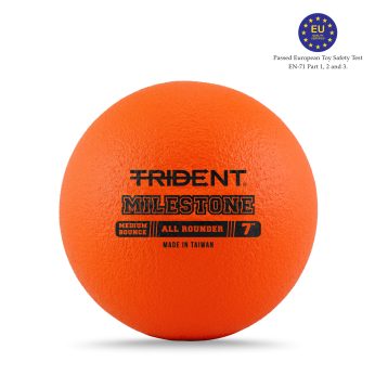 Trident Milestone All Rounder Foam Ball – Orange (7″)