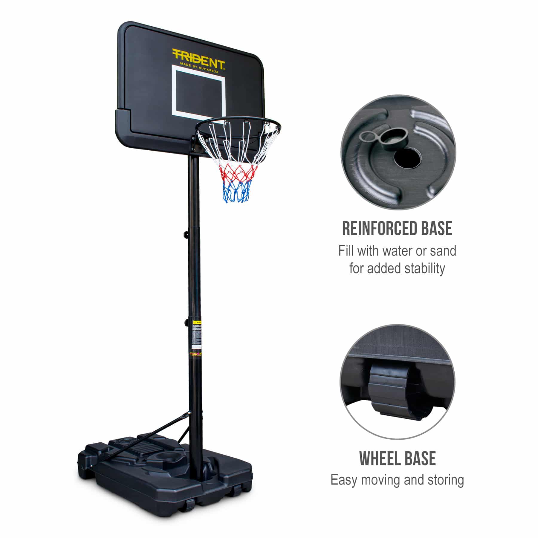 Trident Master Portable Basketball Post - Image 4