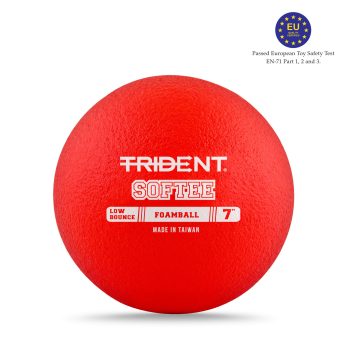 Trident Softee Low Bounce Foam Ball – Red (7″)