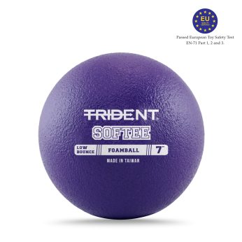 Trident Softee Low Bounce Foam Ball – Purple (7″)