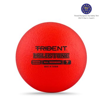 Trident Milestone All Rounder Foam Ball – Red (7″)