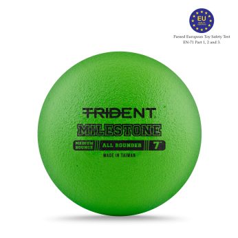 Trident Milestone All Rounder Foam Ball – Green (7″)