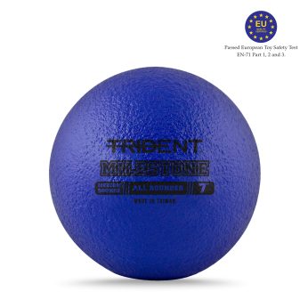 Trident Milestone All Rounder Foam Ball – Blue (7″)