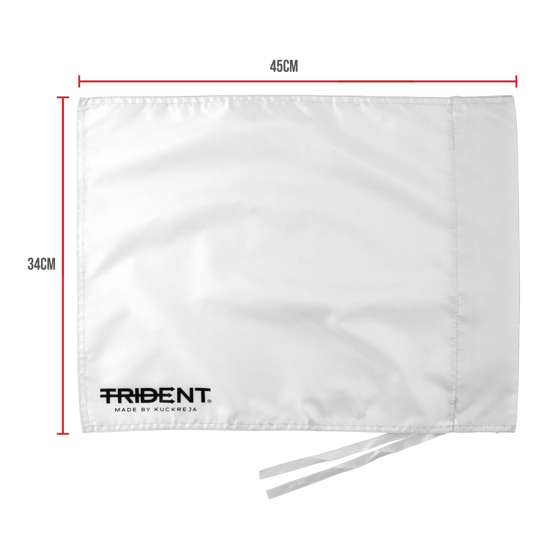 Trident Spare Corner Flags - Set of 4 (White) - Image 4