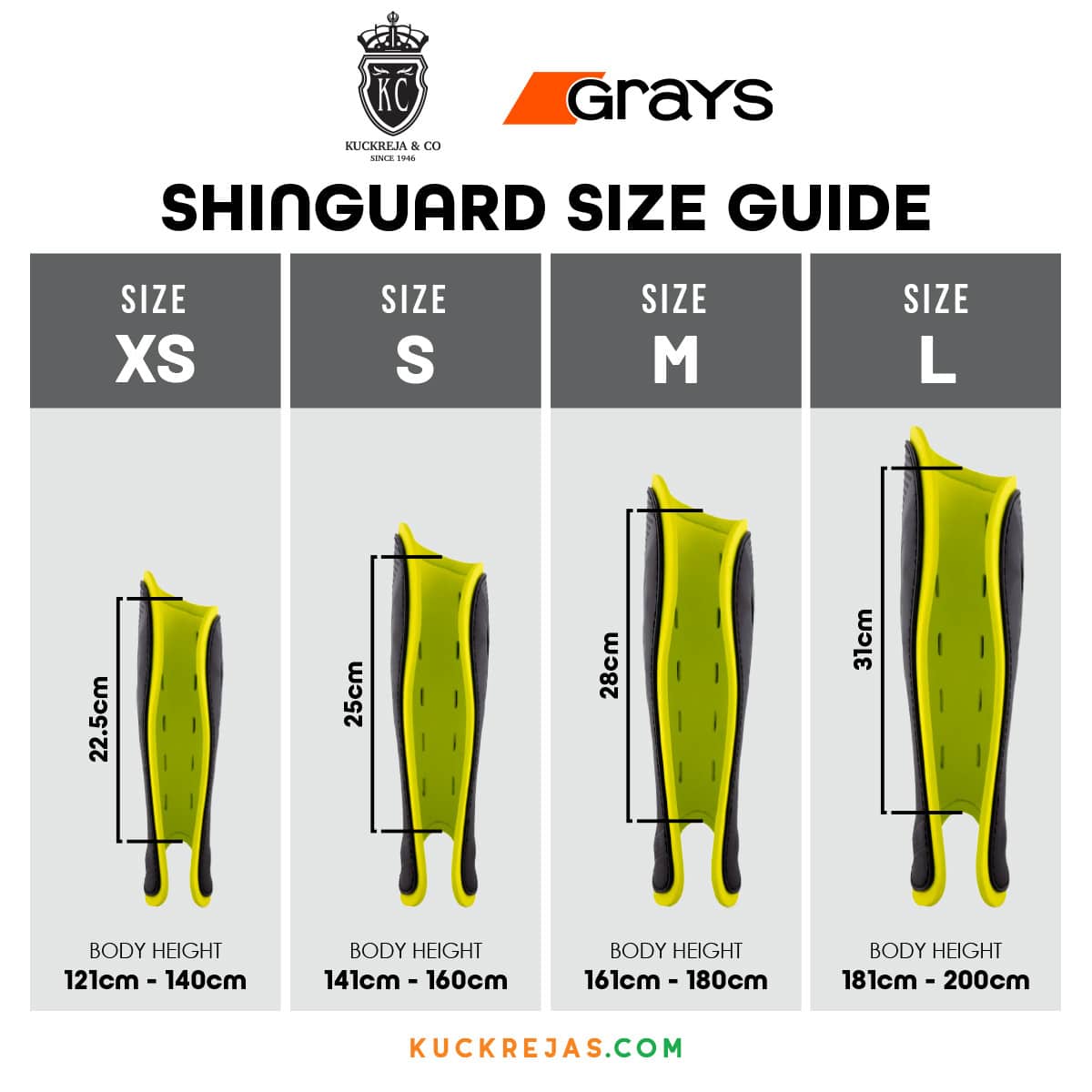 Grays G600 Hockey Shinguard - Black/Fluoro - Image 3