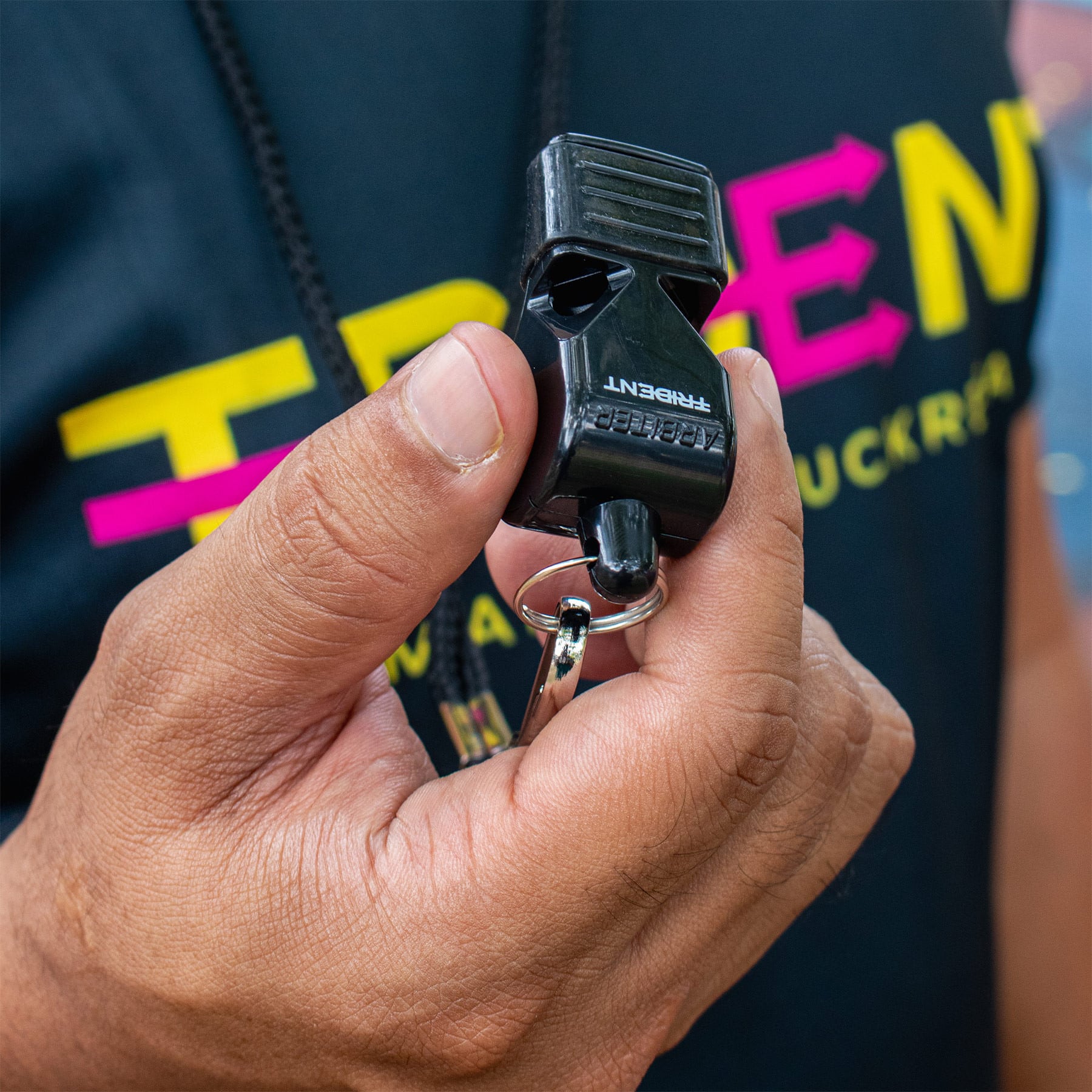 Trident Arbiter SG Whistle with Lanyard - Image 8