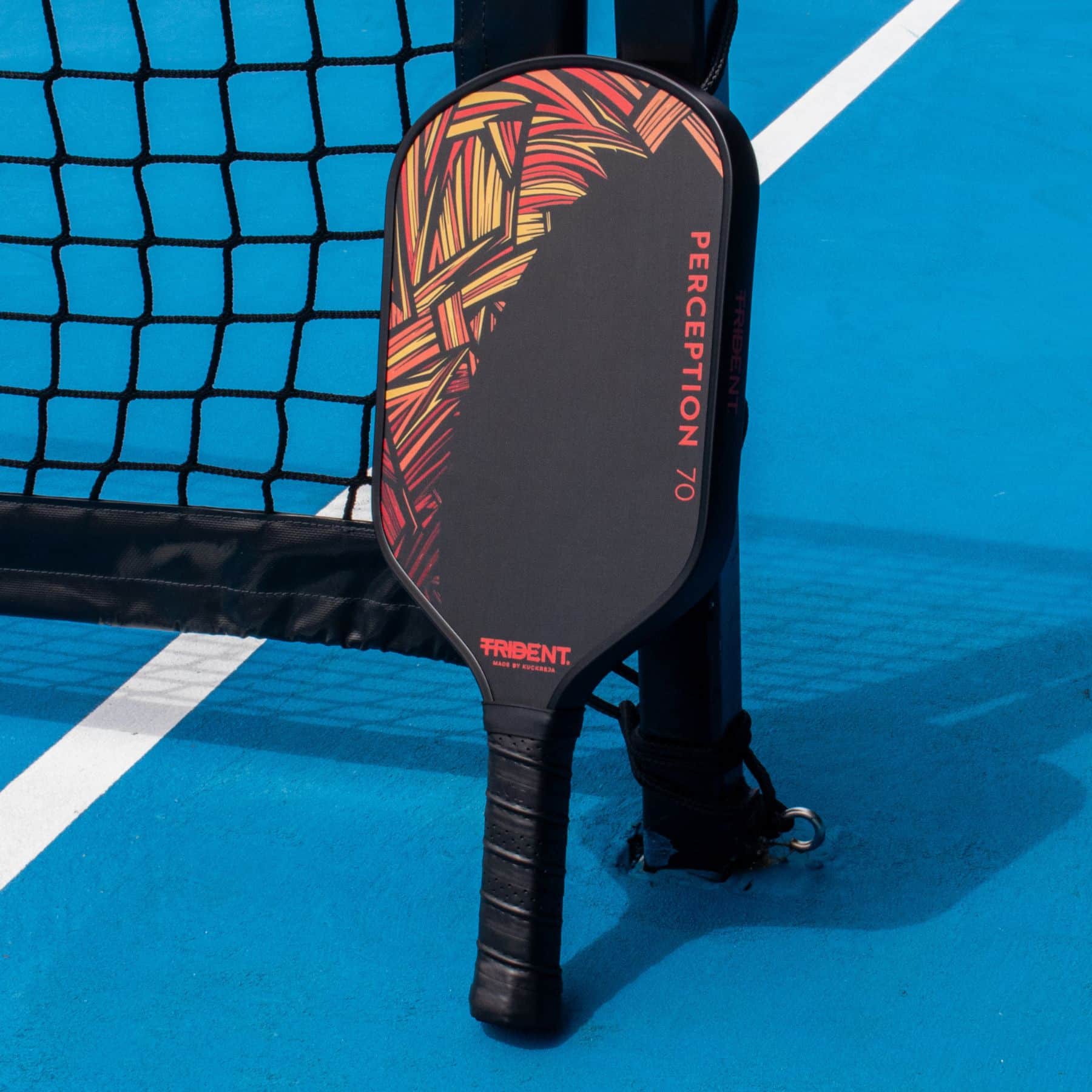 Trident Perception 70 Pickleball Paddle - Sunset Orange - Image 4