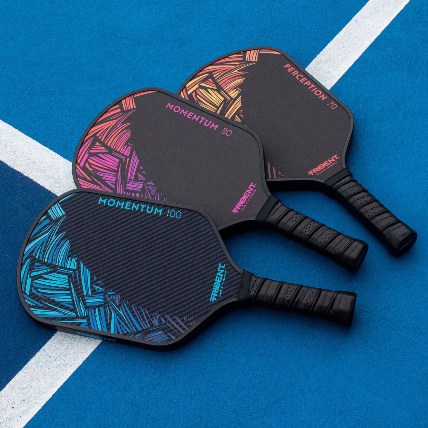 Trident Perception 70 Pickleball Paddle - Sunset Orange - Image 9