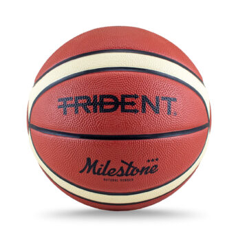 Trident Milestone Rubber Basketball (Size 7, 6, 5)