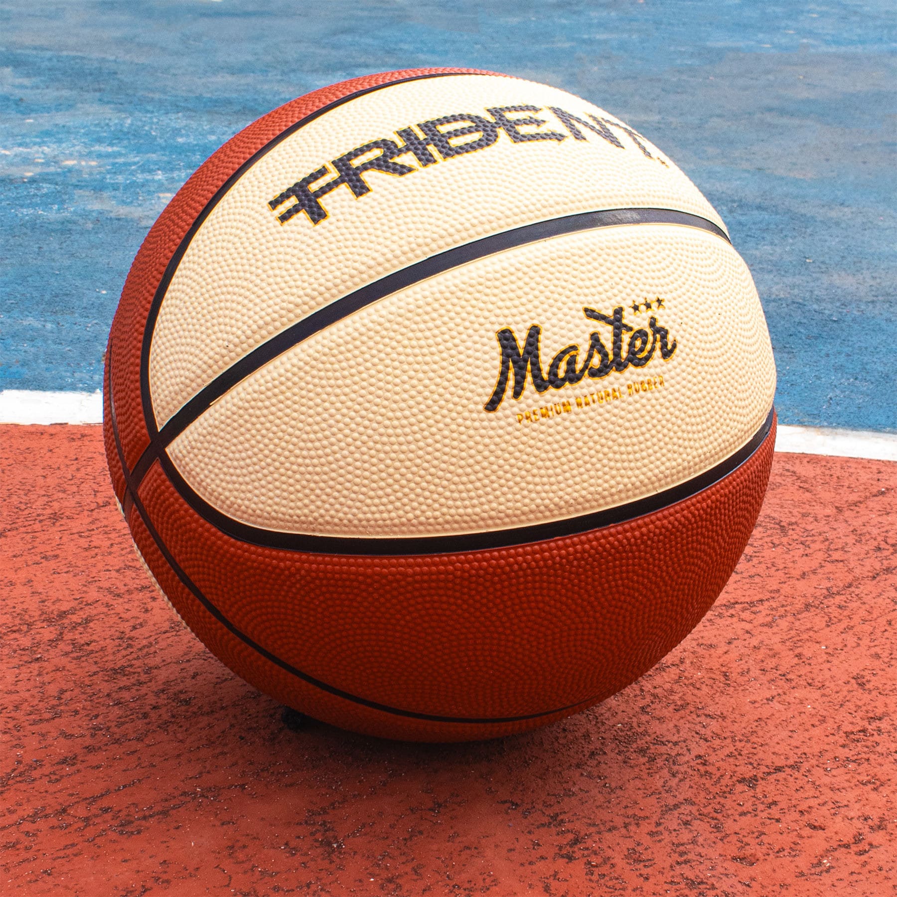 Trident Master Premium Rubber Basketball (Size 7, 6, 5) - Image 3