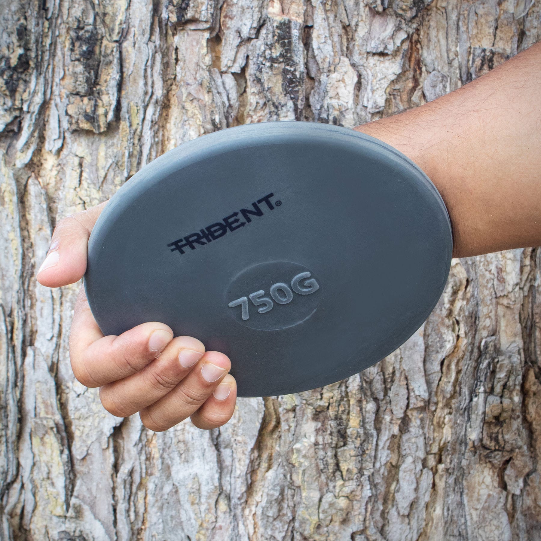 Trident Rubber Discus - 0.75kg - Image 7