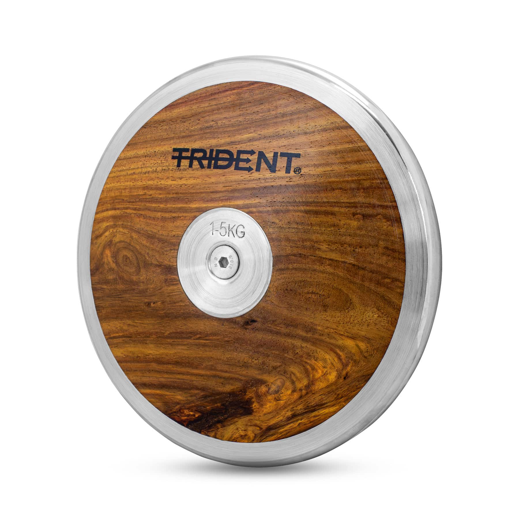 Trident Wooden Discus - 1.50kg - Image 4