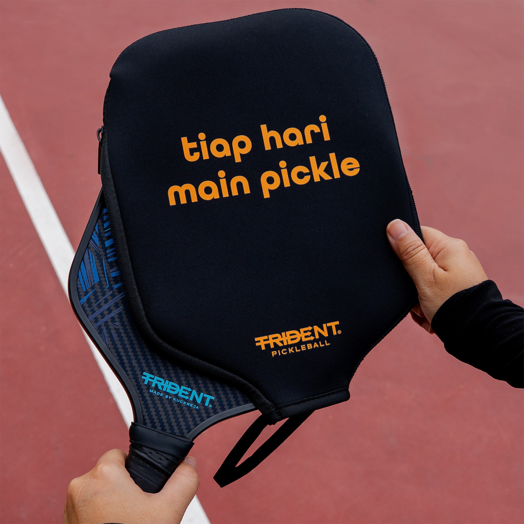 Trident Pickleball Paddle Cover - Tiap Hari - Image 3