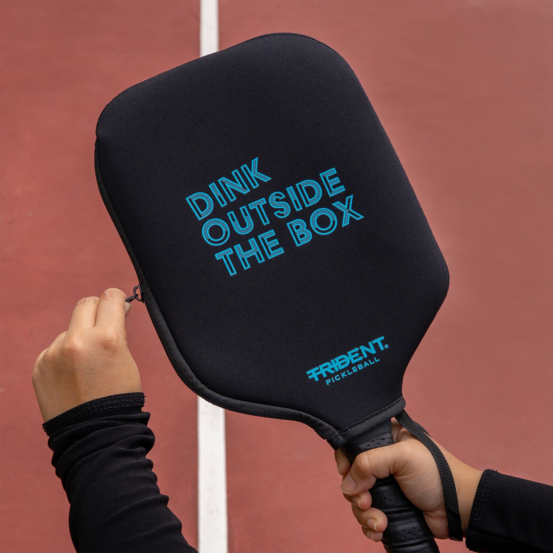Trident Pickleball Paddle Cover - Dink Outside - Image 7