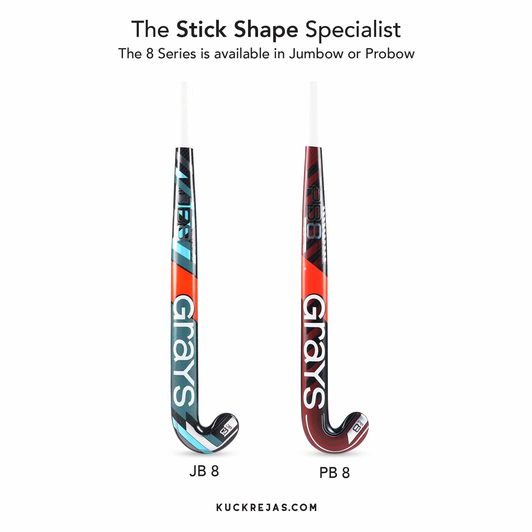 Grays Jumbow 8 Composite Hockey Stick - JB8 - Image 6