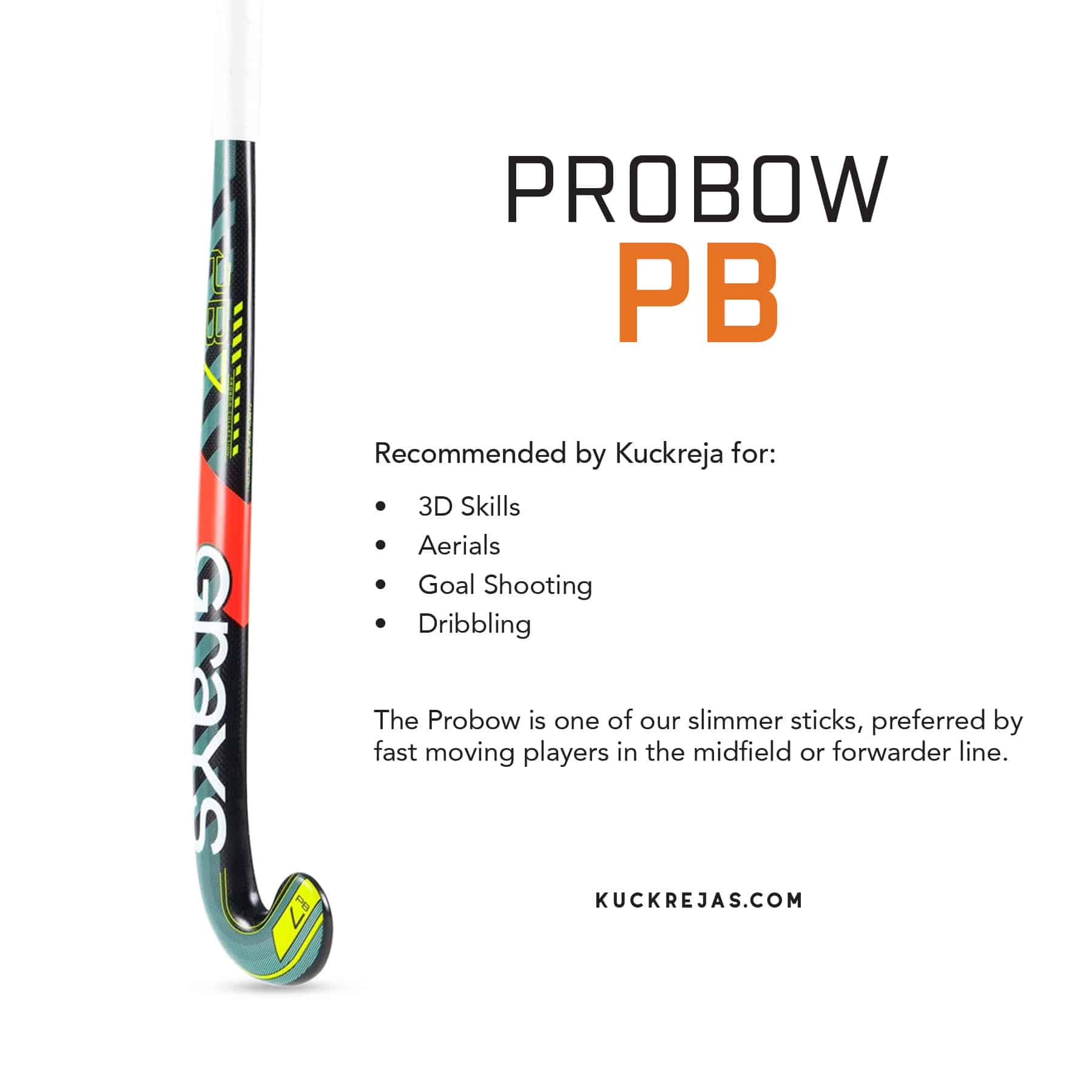 Grays Probow 7 Composite Hockey Stick - PB7 - Image 3