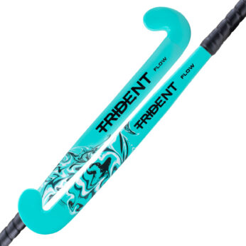 Trident Flow Wooden Hockey Stick – Turquoise