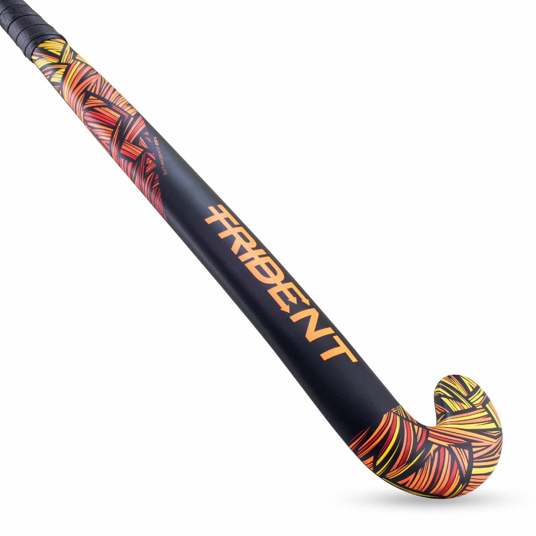 Trident 20 Jumbow Lite Composite Hockey Stick - Sunset Red - Image 2
