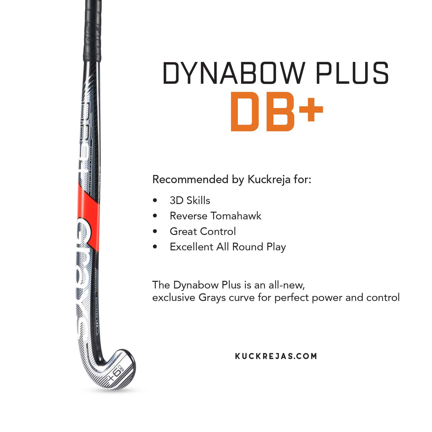 Grays Dynabow Plus 9 Composite Hockey Stick - DB+9 - Image 3