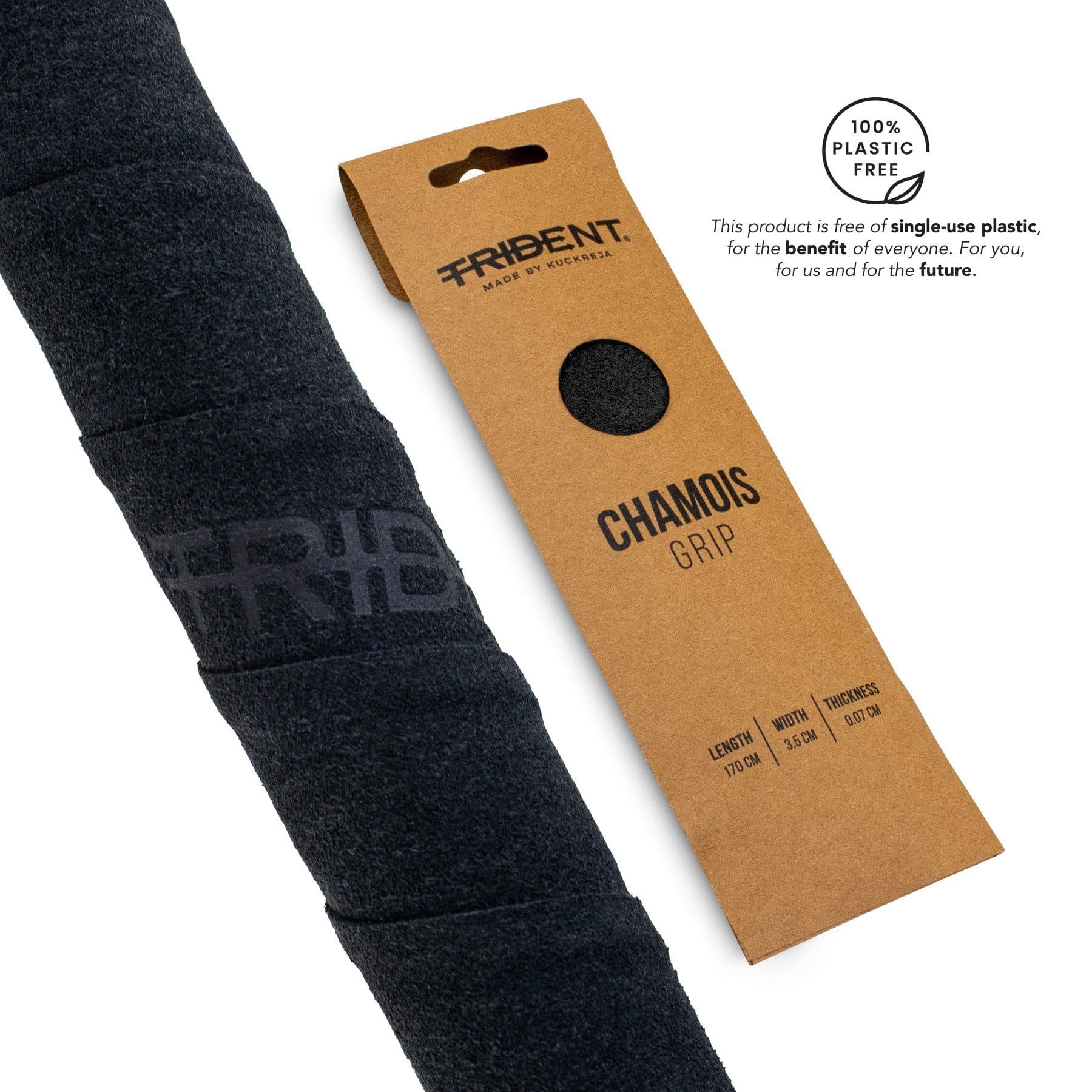 Trident Master Chamois Grip - Black - Image 4