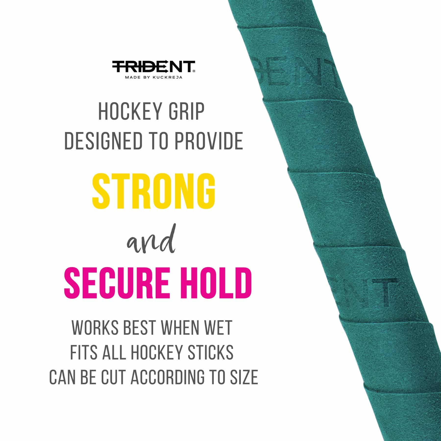 Trident Master Chamois Grip - Turquoise - Image 2