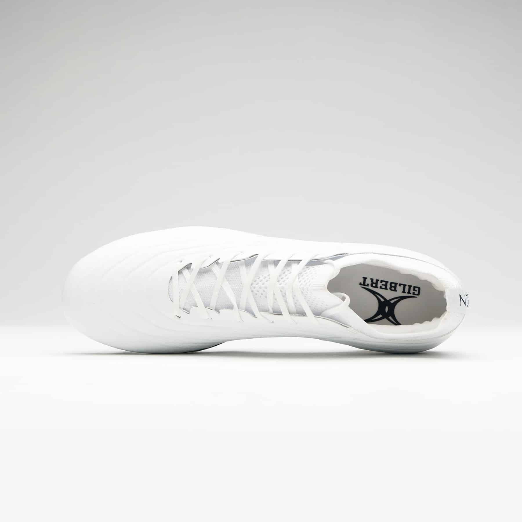Gilbert Icon X Rugby Boots - 6 Studs (White) - Image 4