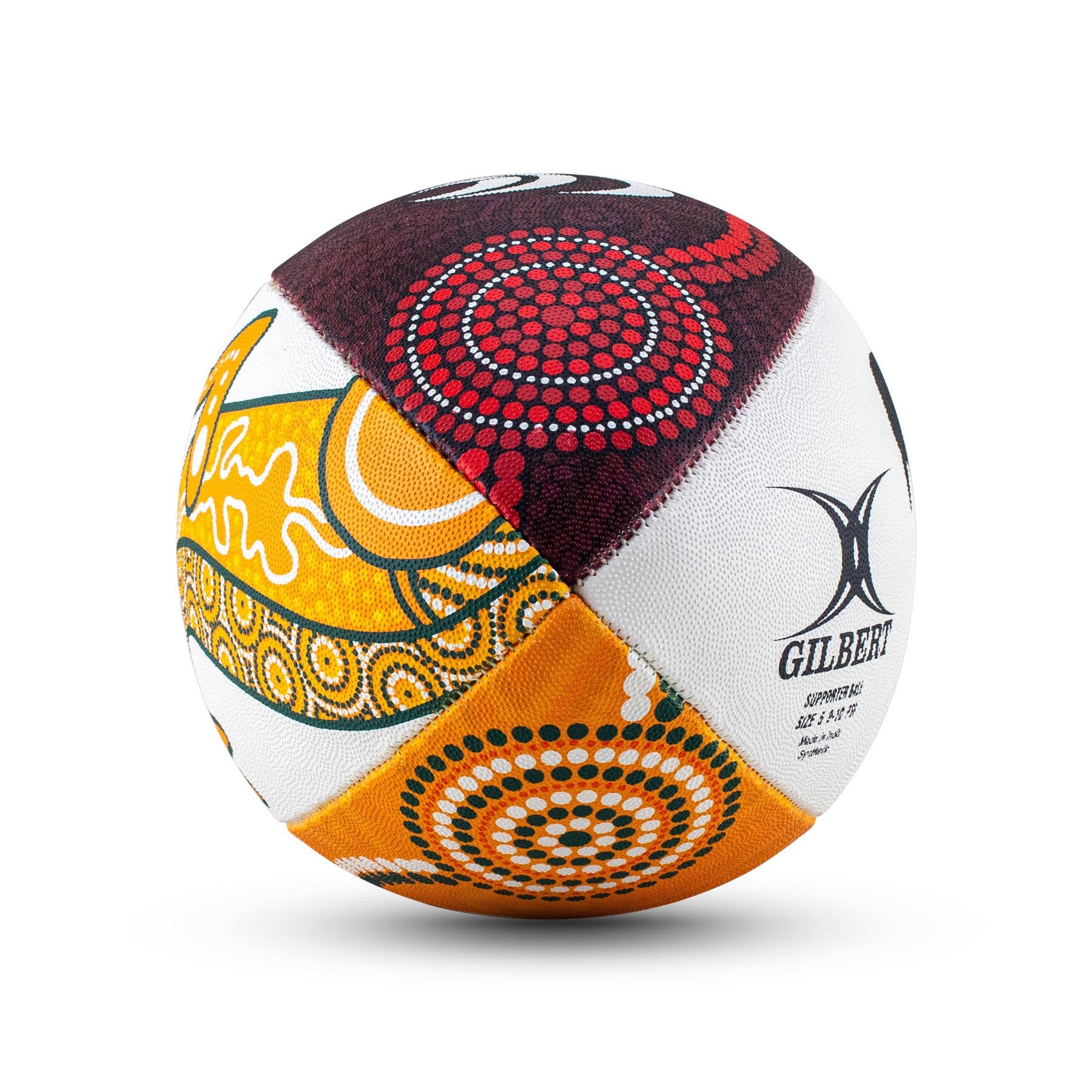 Gilbert British Irish Lions Supporter Rugby Ball (Size 5) - Image 5