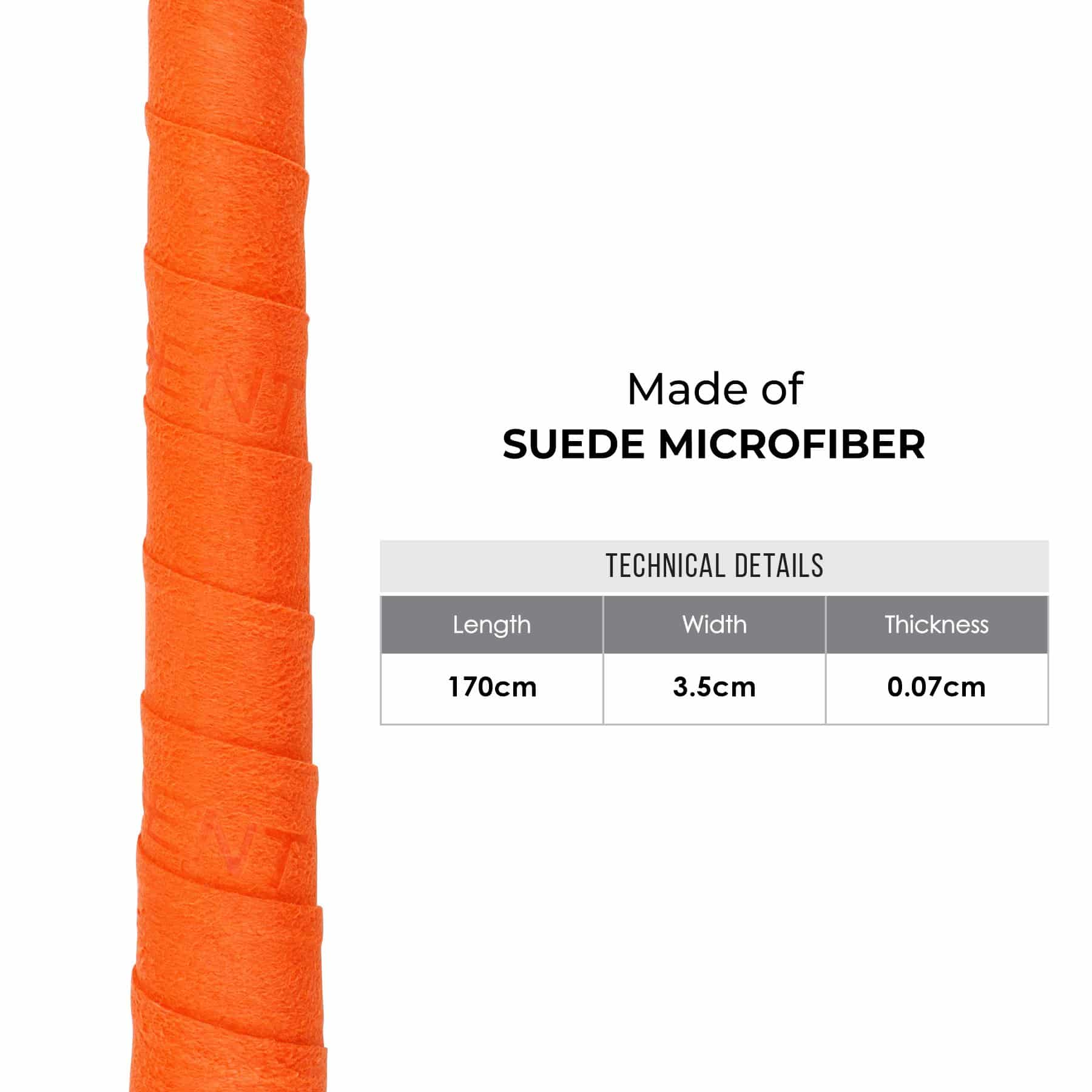 Trident Master Chamois Grip - Fluo Orange - Image 3