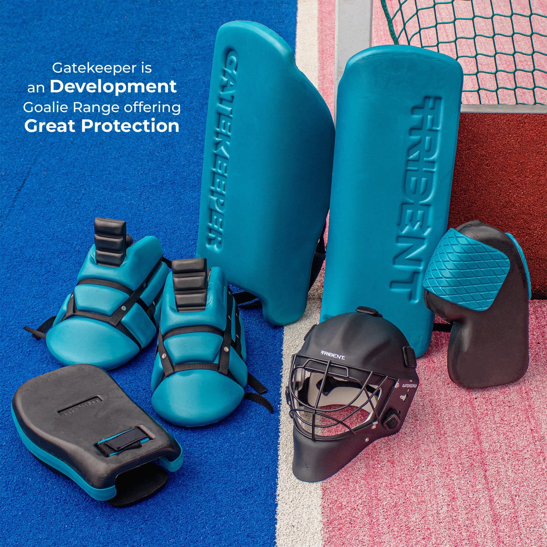Trident New Gatekeeper 2 Goalie Set - Junior - Image 3