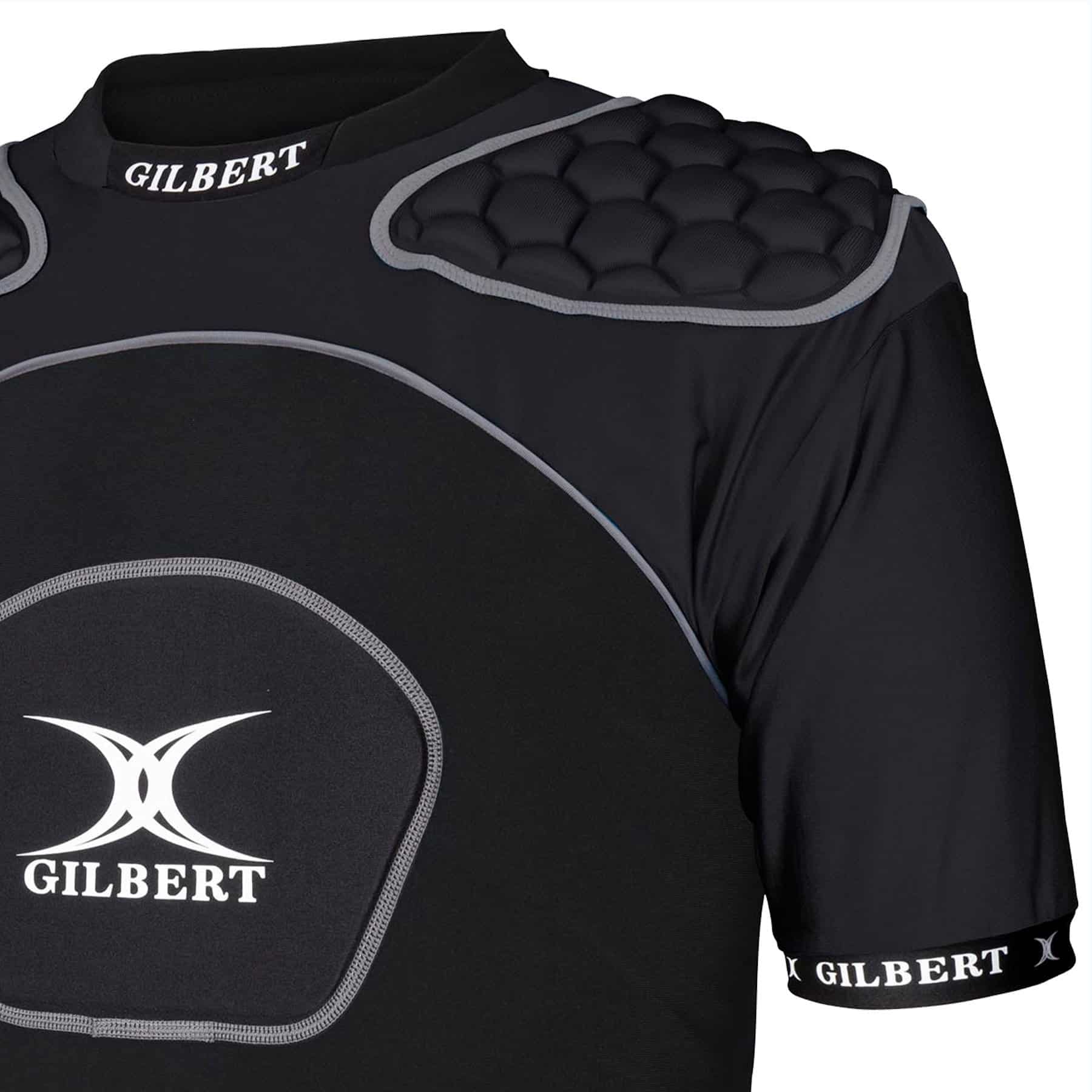 Gilbert Atomic V3 Body Protector - Black/Charcoal - Image 4