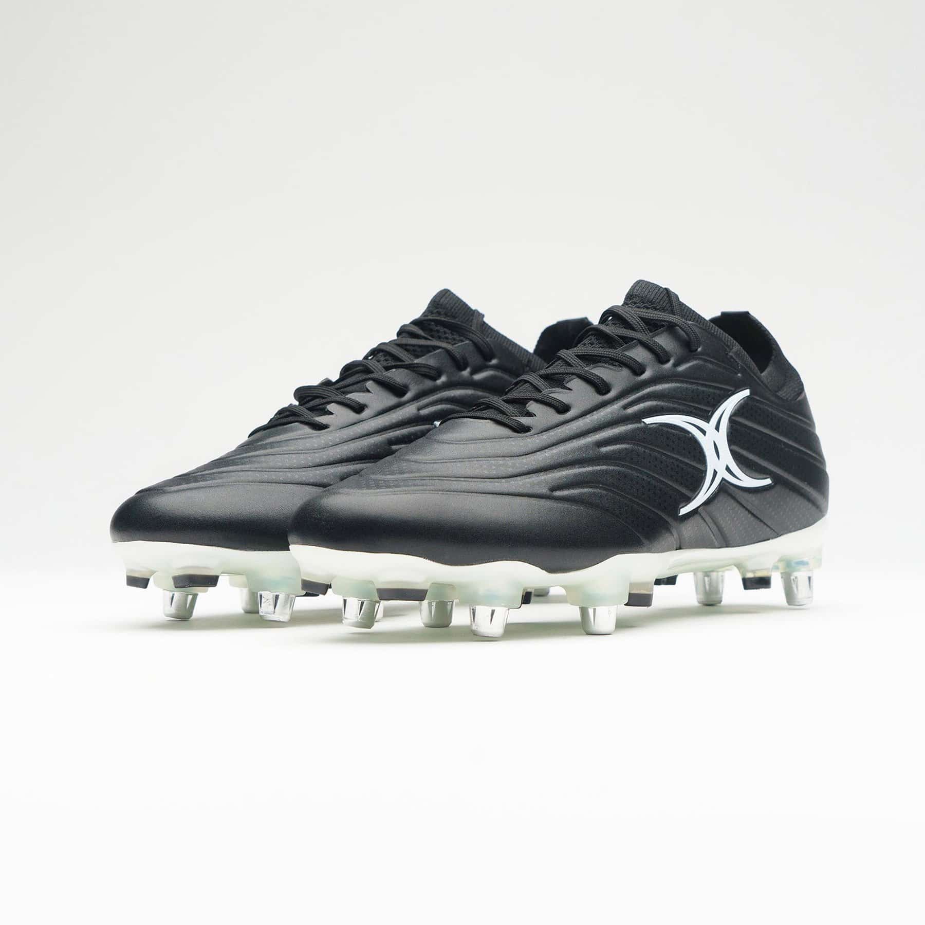 Gilbert Icon X Rugby Boots - 6 Studs (Black) - Image 6