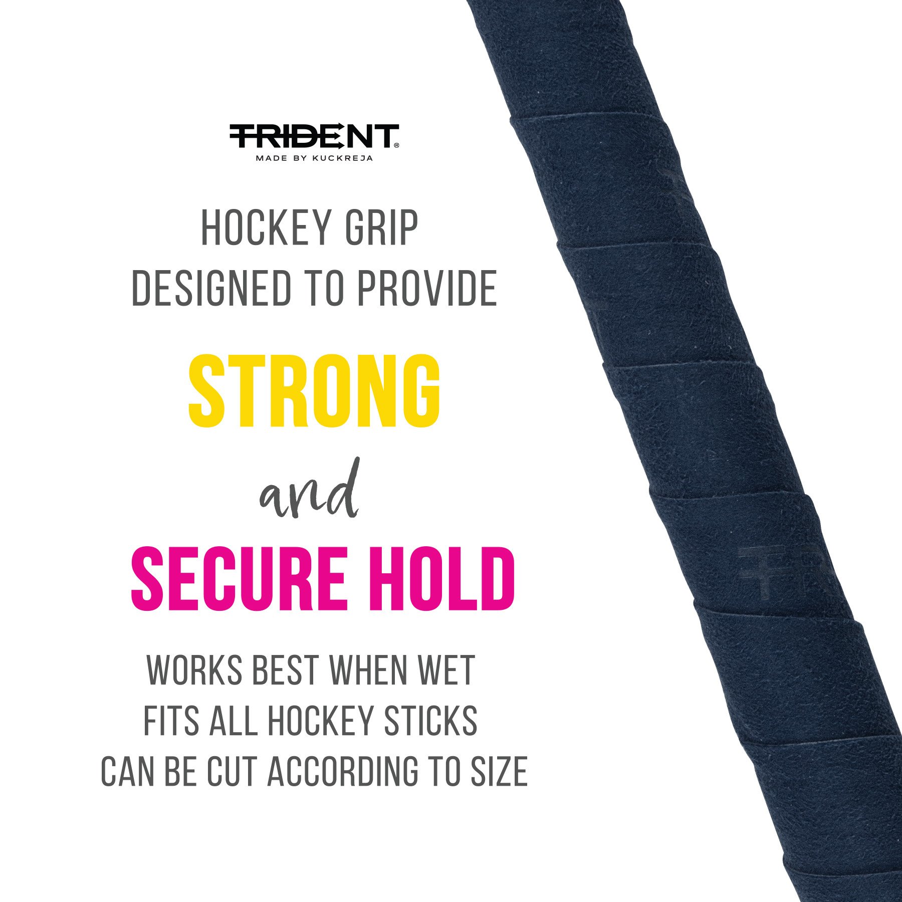 Trident Master Chamois Grip - Navy - Image 2