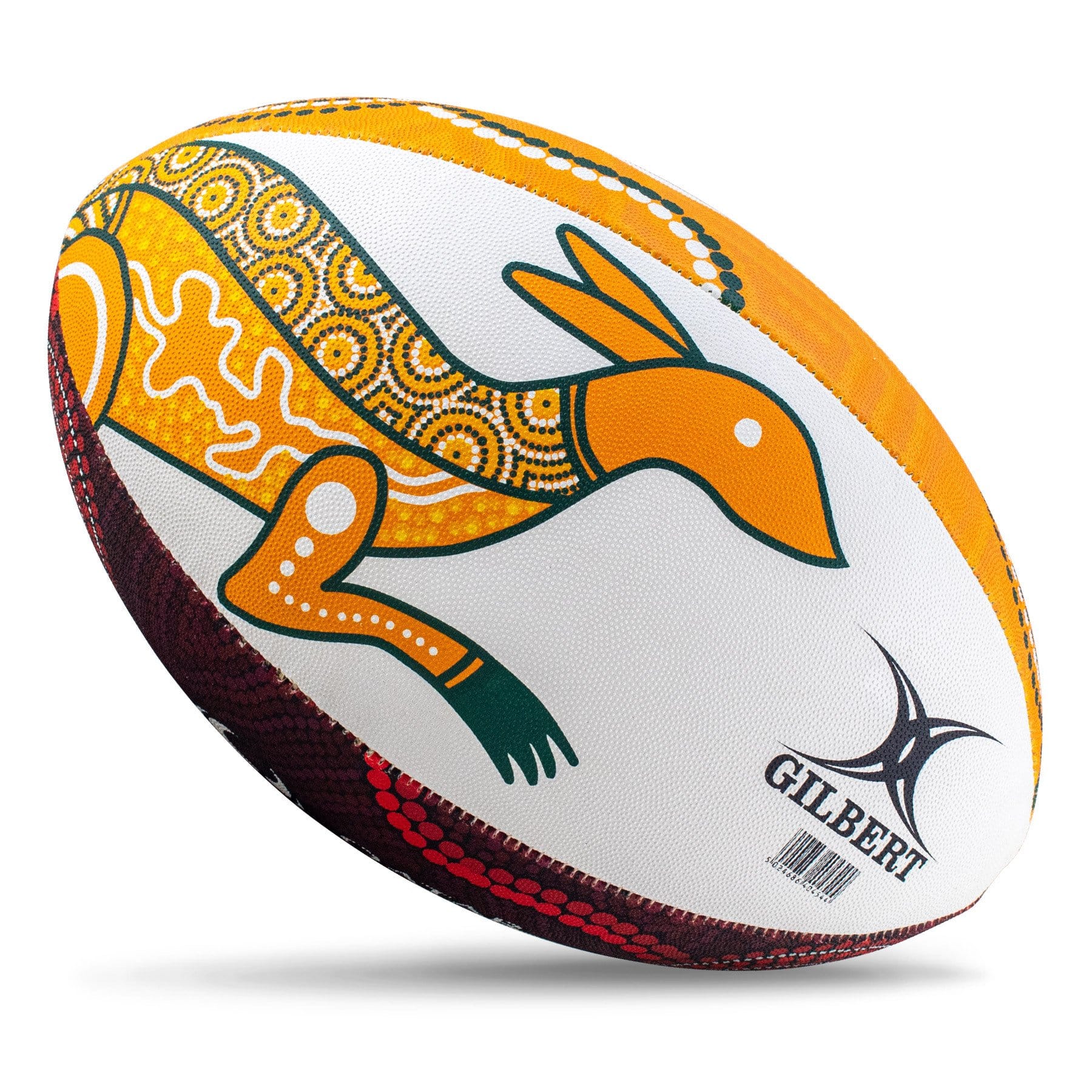 Gilbert British Irish Lions Supporter Rugby Ball (Size 5) - Image 3
