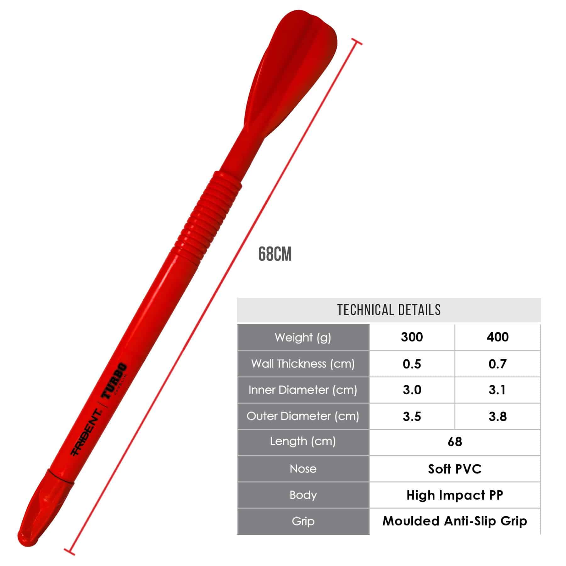 Trident Turbo Javelin - Red (300, 400g) - Image 4