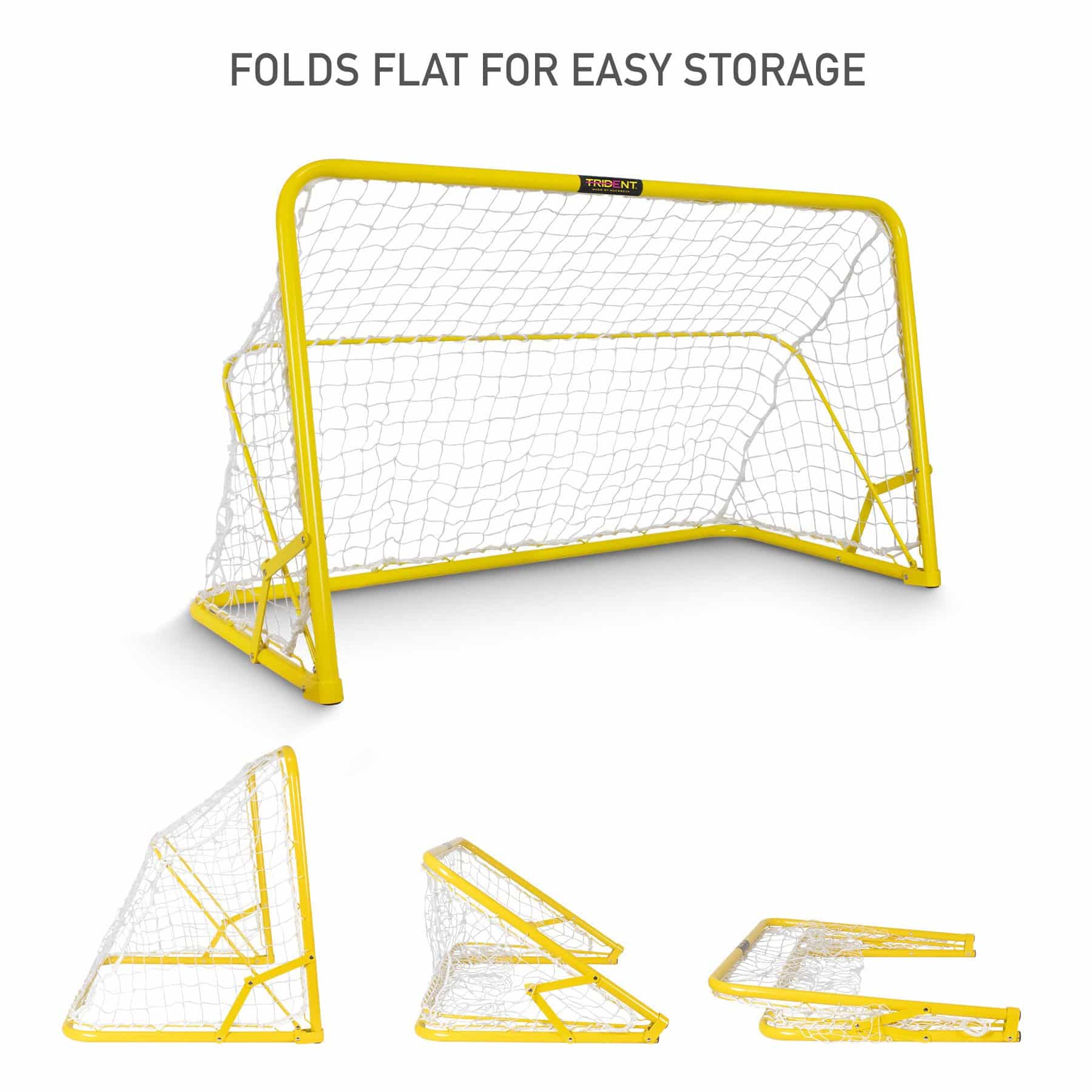 Trident Foldable Steel Mini Goal Post - 1.2 x 0.8M - Image 3