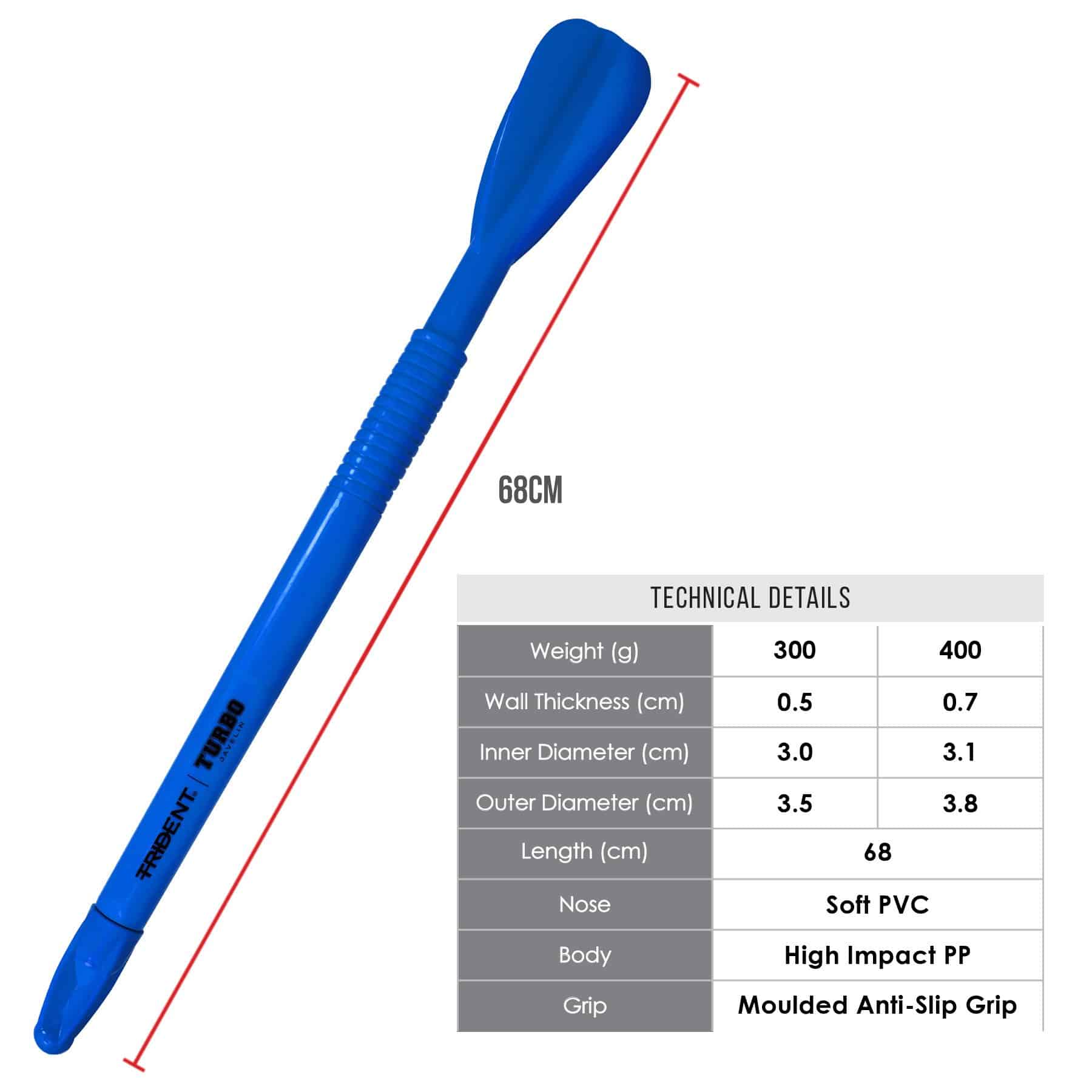 Trident Turbo Javelin - Blue (300, 400g) - Image 4