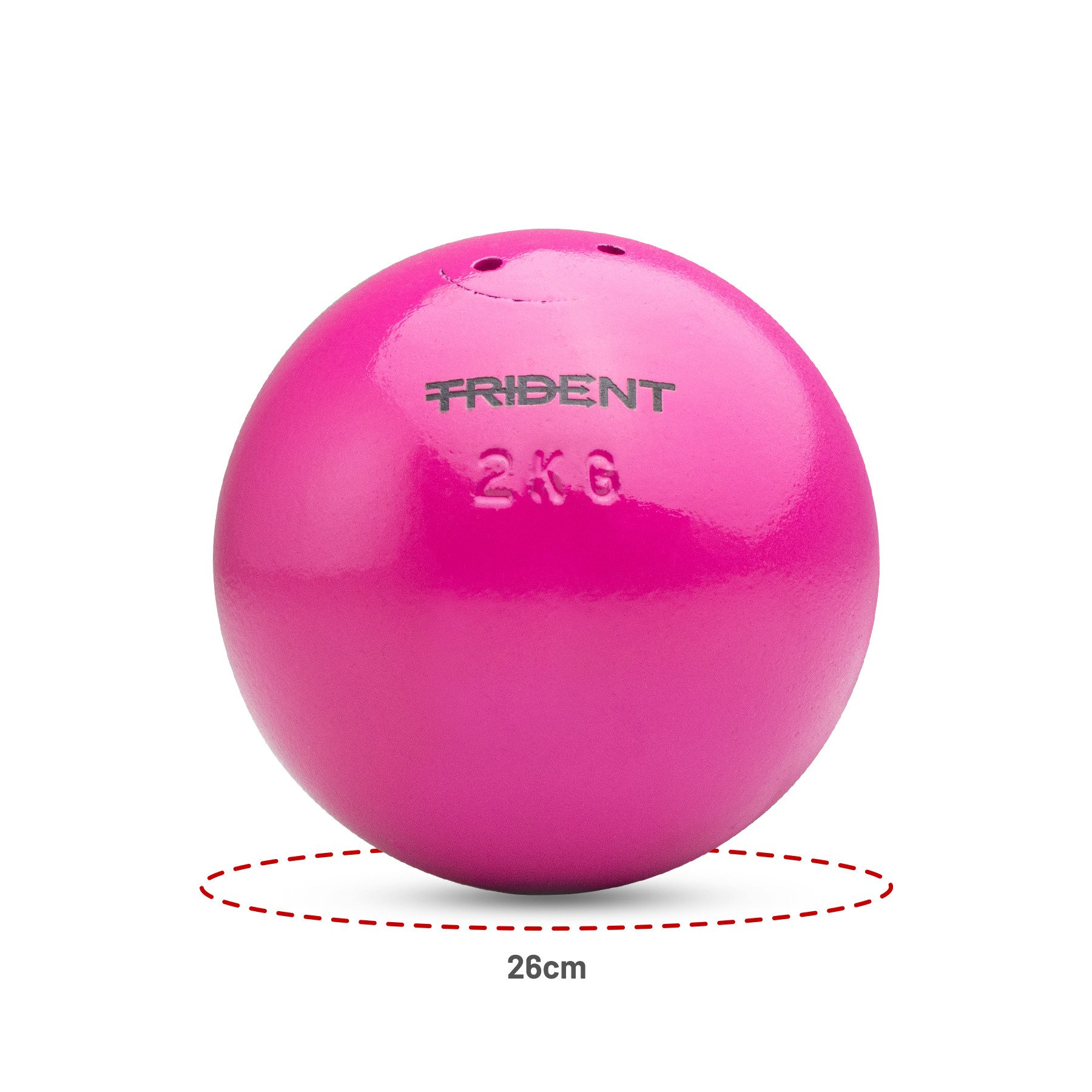 Trident Shot Put - 2kg - Image 3