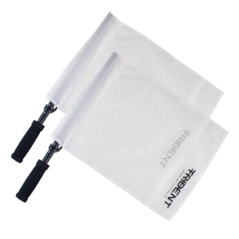 Trident Judge’s Flag – White (Pair in Bag)