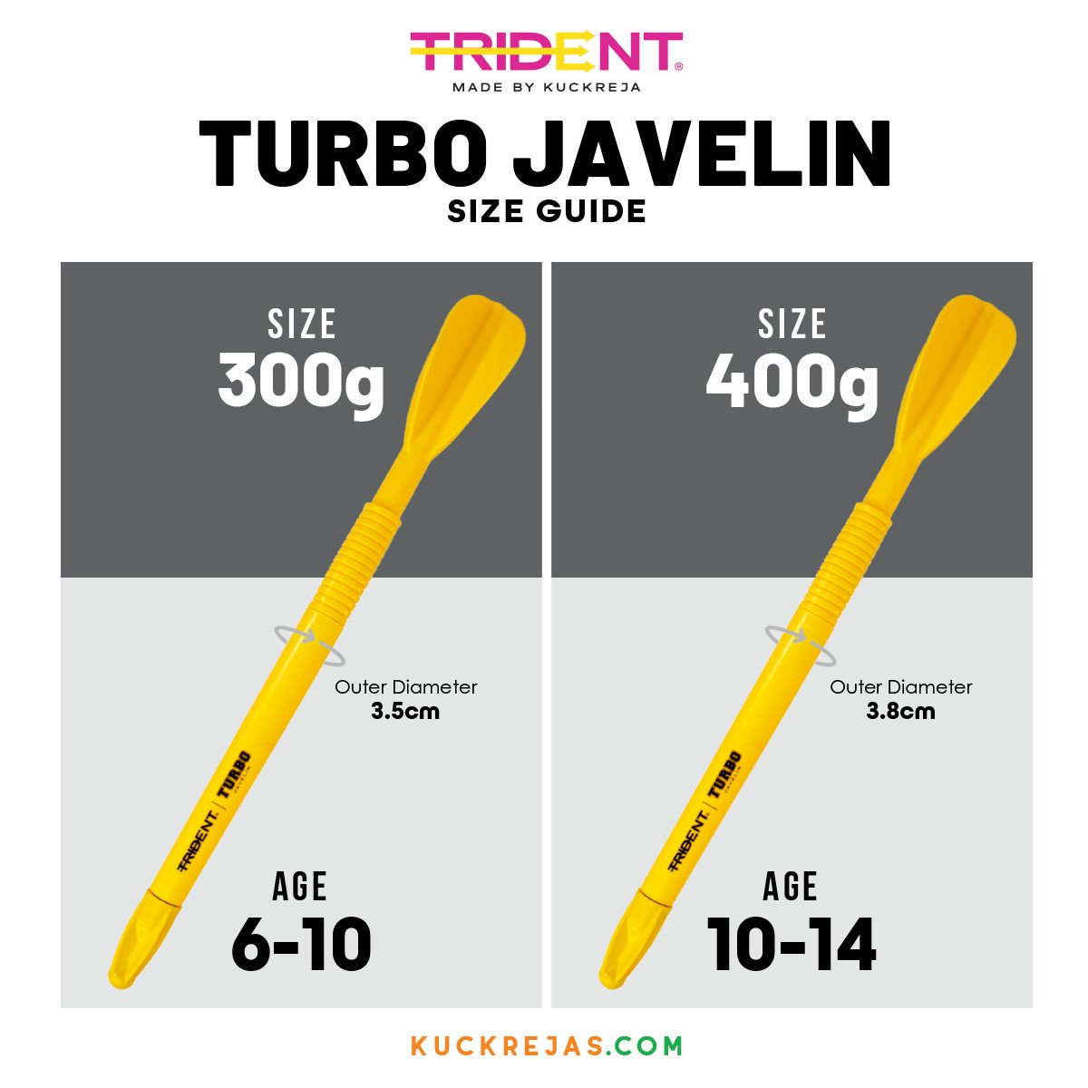 Trident Turbo Javelin - Blue (300, 400g) - Image 7