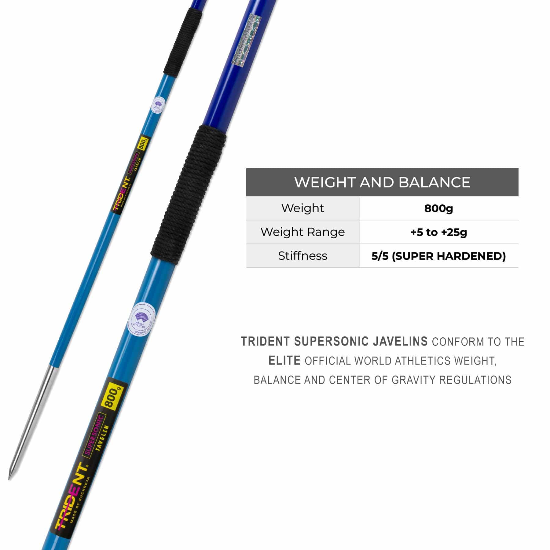 Trident Supersonic Javelin - 800g (WA Certified) - Image 4