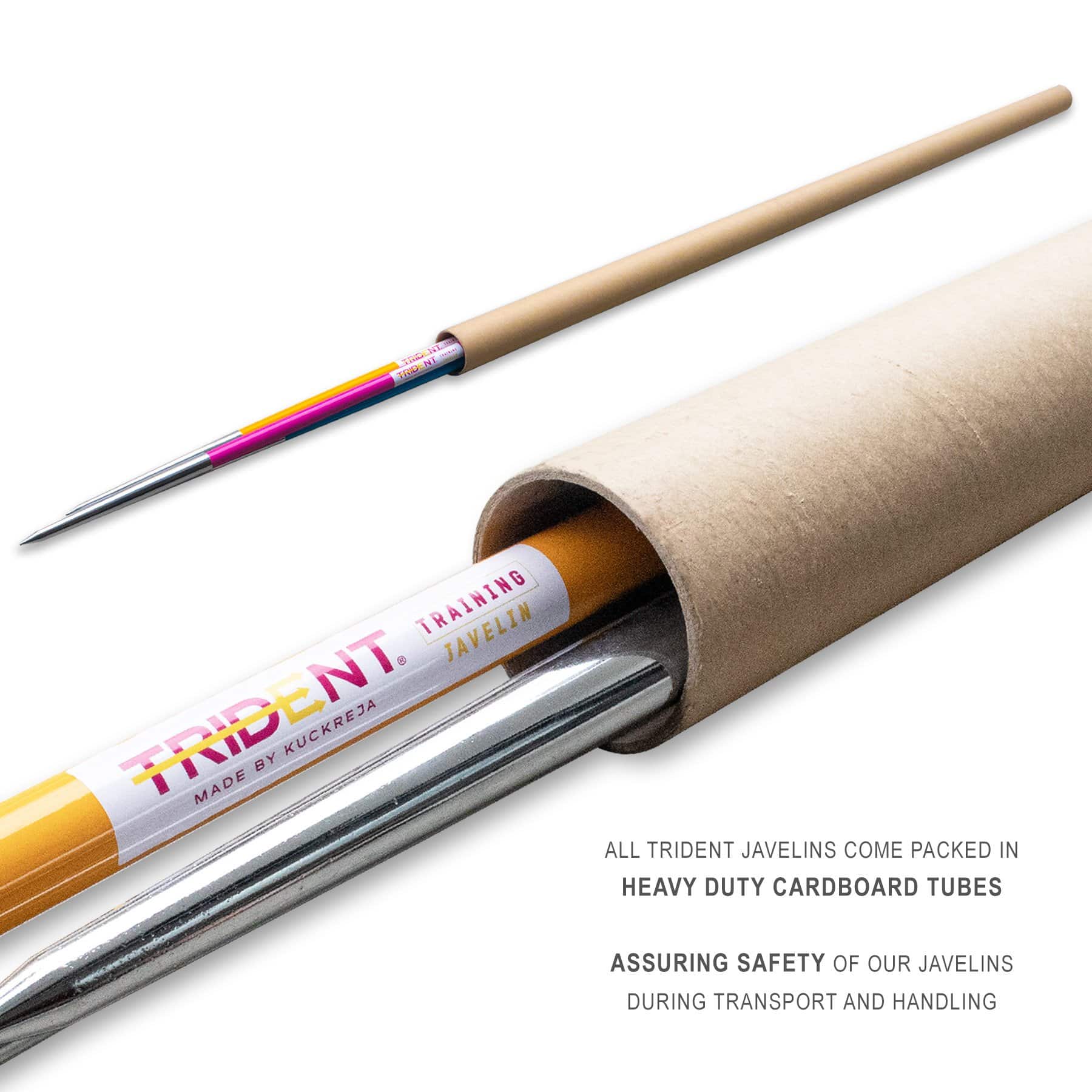 Trident Rubber Tip Javelin - 500g - Image 8